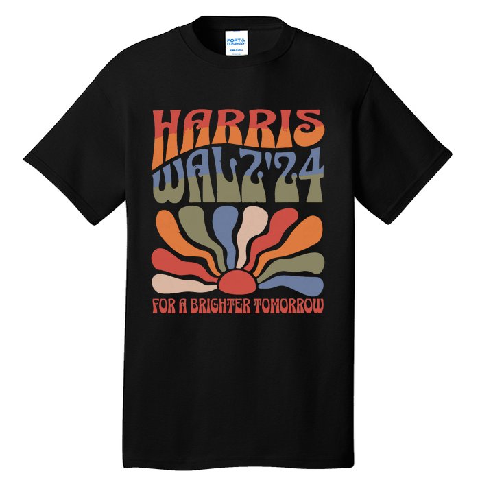 Harris Waltz For A Brighter Tomorrow Kamala Harris Waltz Tall T-Shirt