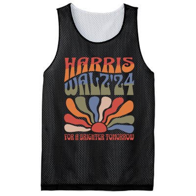 Harris Waltz For A Brighter Tomorrow Kamala Harris Waltz Mesh Reversible Basketball Jersey Tank