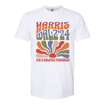 Harris Waltz For A Brighter Tomorrow Kamala Harris Waltz Softstyle CVC T-Shirt