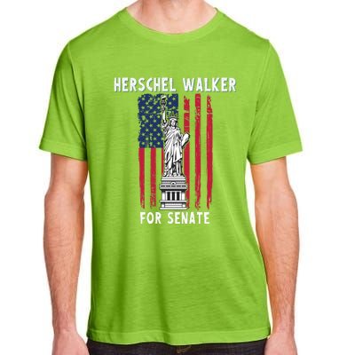 Herschel Walker For Senate 12 Adult ChromaSoft Performance T-Shirt