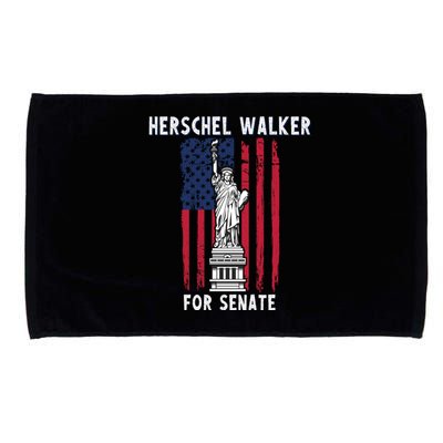 Herschel Walker For Senate 12 Microfiber Hand Towel