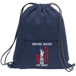 Herschel Walker For Senate 12 Sweatshirt Cinch Pack Bag