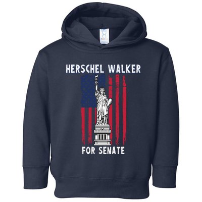 Herschel Walker For Senate 12 Toddler Hoodie