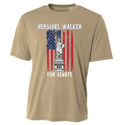 Herschel Walker For Senate 12 Cooling Performance Crew T-Shirt