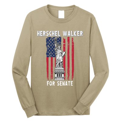 Herschel Walker For Senate 12 Long Sleeve Shirt