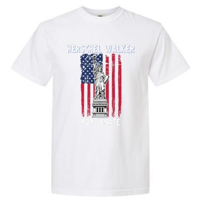 Herschel Walker For Senate 12 Garment-Dyed Heavyweight T-Shirt