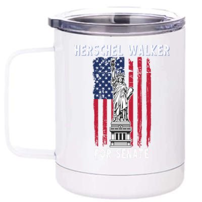 Herschel Walker For Senate 12 12 oz Stainless Steel Tumbler Cup