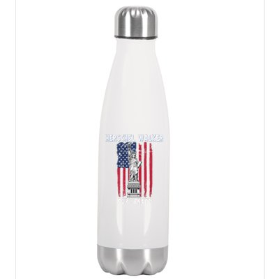 Herschel Walker For Senate 12 Stainless Steel Insulated Water Bottle