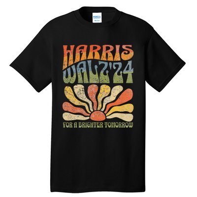 Harris Waltz For A Brighter Tomorrow Kamala Harris Waltz Tall T-Shirt