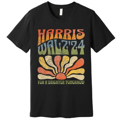 Harris Waltz For A Brighter Tomorrow Kamala Harris Waltz Premium T-Shirt