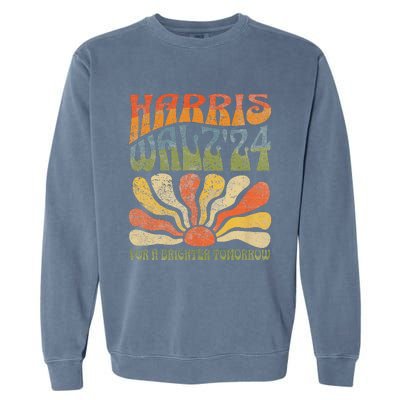 Harris Waltz For A Brighter Tomorrow Kamala Harris Waltz Garment-Dyed Sweatshirt