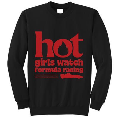 Hot Watch Formula Racing Fast Cars Racetrack Fan Sweatshirt
