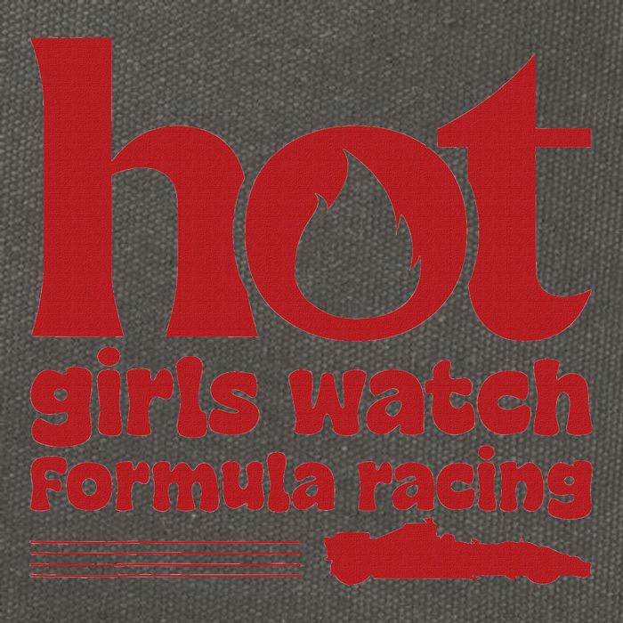 Hot Watch Formula Racing Fast Cars Racetrack Fan Cotton Canvas Backpack