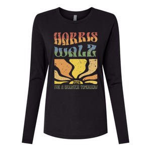 Harris Waltz For A Brighter Tomorrow Kamala Harris Waltz Womens Cotton Relaxed Long Sleeve T-Shirt