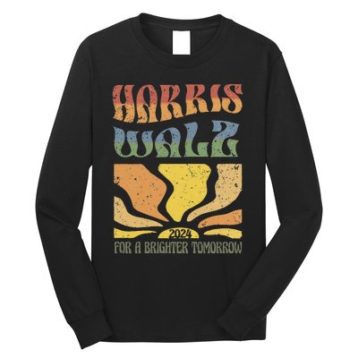 Harris Waltz For A Brighter Tomorrow Kamala Harris Waltz Long Sleeve Shirt