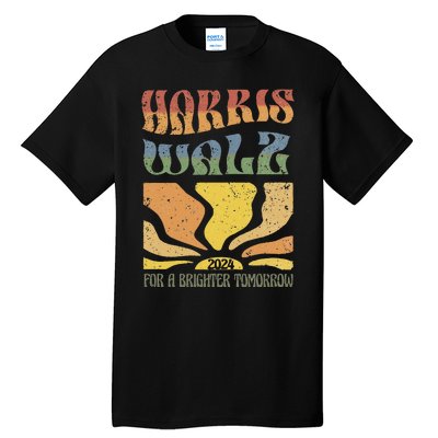 Harris Waltz For A Brighter Tomorrow Kamala Harris Waltz Tall T-Shirt