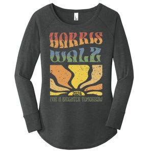 Harris Waltz For A Brighter Tomorrow Kamala Harris Waltz Women's Perfect Tri Tunic Long Sleeve Shirt