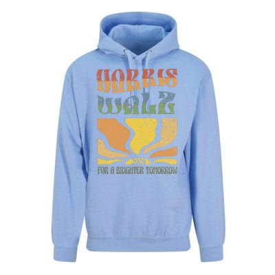 Harris Waltz For A Brighter Tomorrow Kamala Harris Waltz Unisex Surf Hoodie