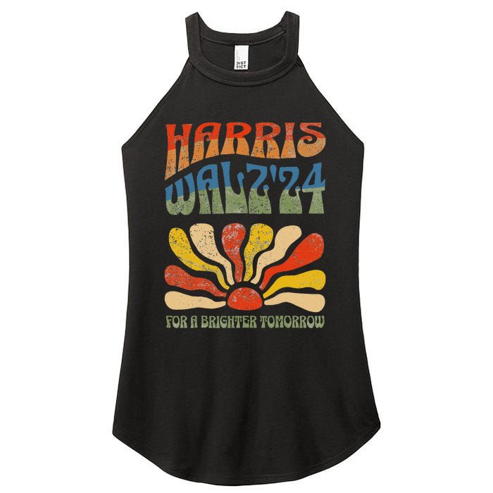 Harris Waltz For A Brighter Tomorrow Kamala Harris Waltz Women's Perfect Tri Rocker Tank