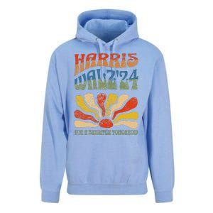 Harris Waltz For A Brighter Tomorrow Kamala Harris Waltz Unisex Surf Hoodie