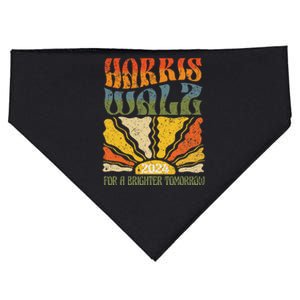 Harris Waltz For A Brighter Tomorrow Kamala Harris Waltz USA-Made Doggie Bandana