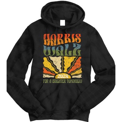 Harris Waltz For A Brighter Tomorrow Kamala Harris Waltz Tie Dye Hoodie