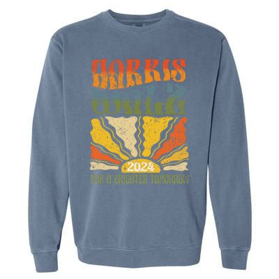 Harris Waltz For A Brighter Tomorrow Kamala Harris Waltz Garment-Dyed Sweatshirt