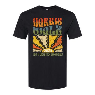 Harris Waltz For A Brighter Tomorrow Kamala Harris Waltz Softstyle CVC T-Shirt