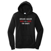 Herschel Walker For Senate Women's Pullover Hoodie