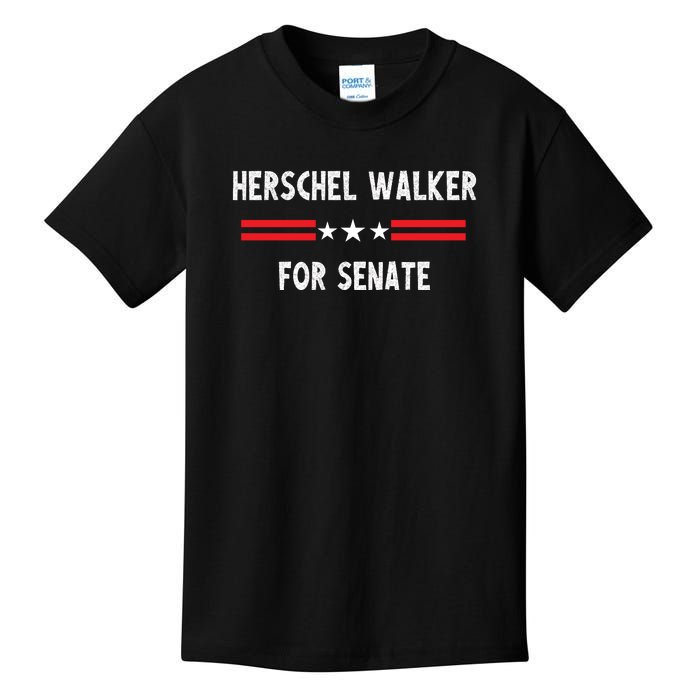 Herschel Walker For Senate Kids T-Shirt