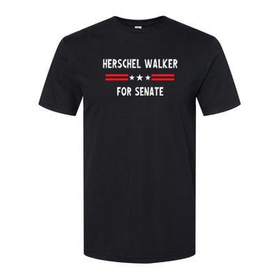 Herschel Walker For Senate Softstyle® CVC T-Shirt