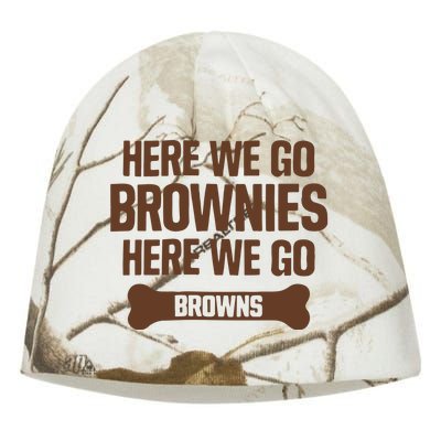 Here We Go Brownies Here We Go Browns Kati - Camo Knit Beanie