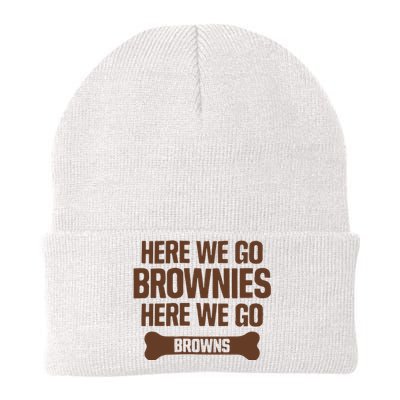 Here We Go Brownies Here We Go Browns Knit Cap Winter Beanie