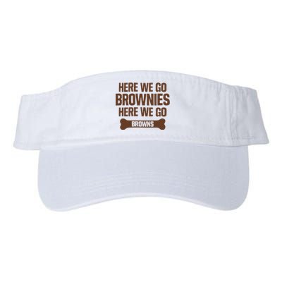 Here We Go Brownies Here We Go Browns Valucap Bio-Washed Visor