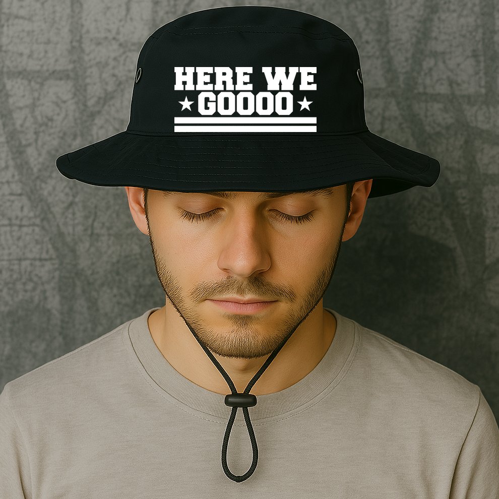 Here We Go Dallas Football Bucket Hat
