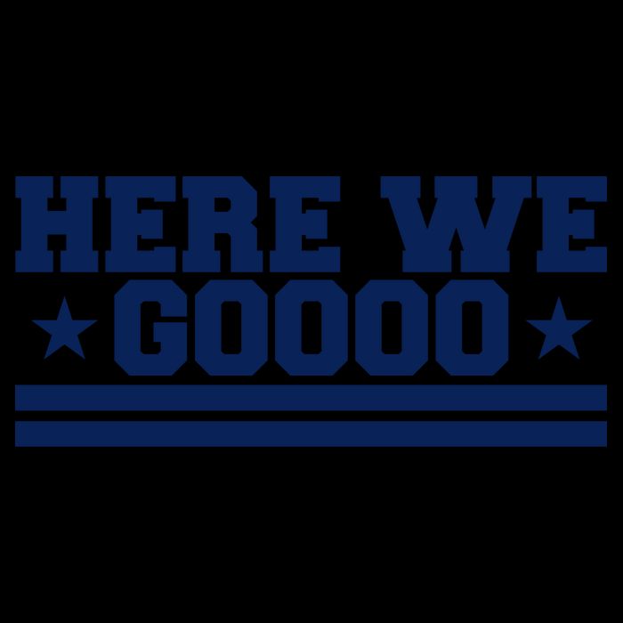 Here We Go Dallas Football Mug
