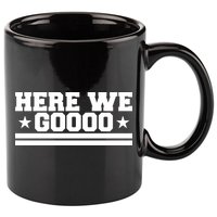 Here We Go Dallas Football 11oz C Handle Ceramic Mug
