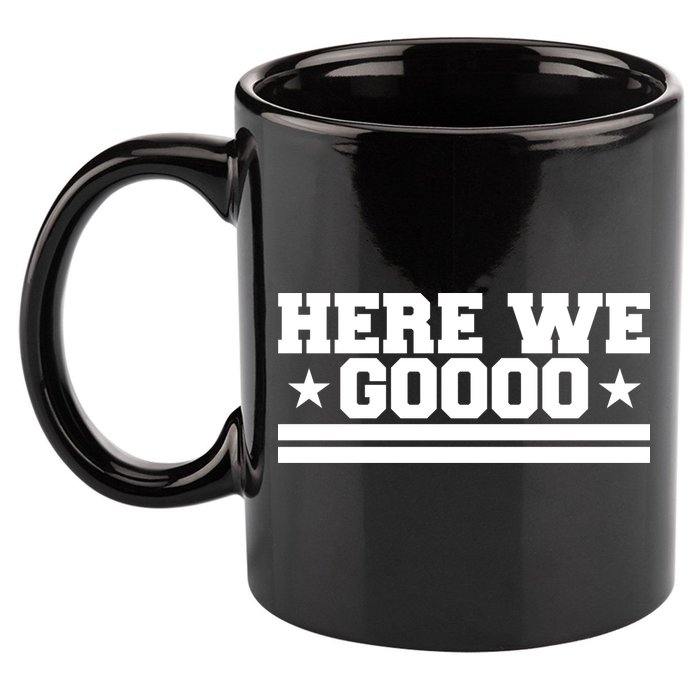 Here We Go Dallas Football 11oz C Handle Ceramic Mug