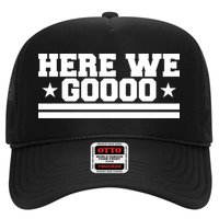 Here We Go Dallas Football Trucker Hat