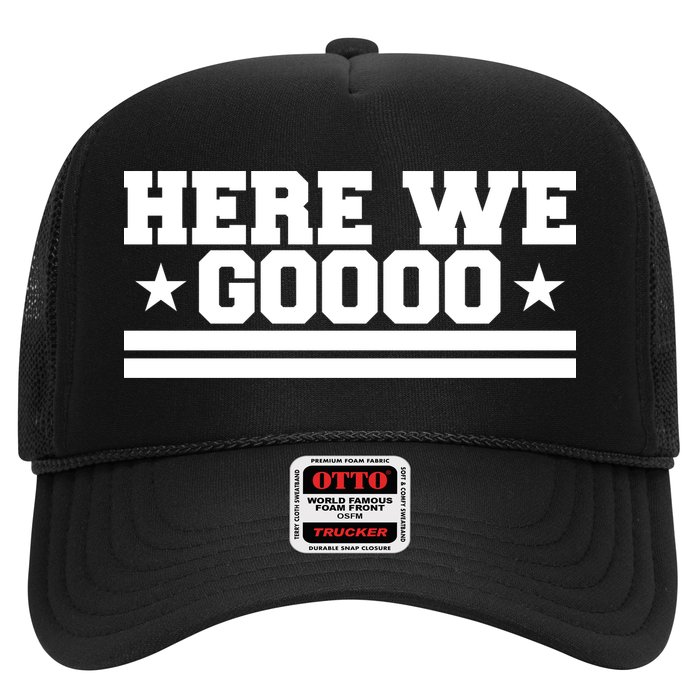 Here We Go Dallas Football Trucker Hat