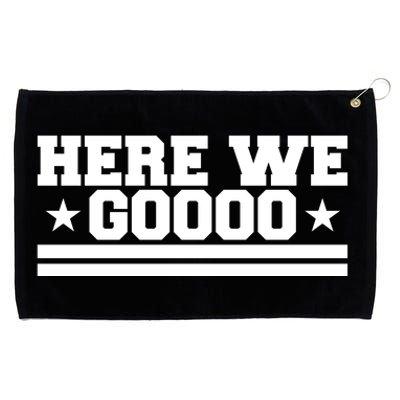 Here We Go Dallas Football Grommeted Golf Towel