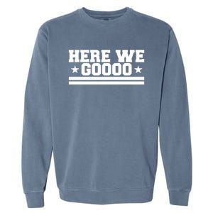 Here We Go Dallas Football Garment-Dyed Sweatshirt