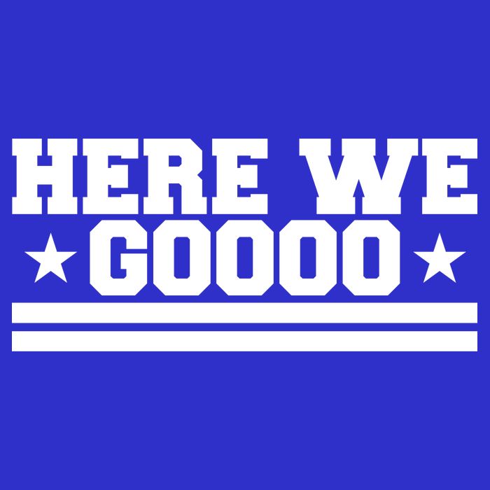 Here We Go Dallas Football Tall T-Shirt