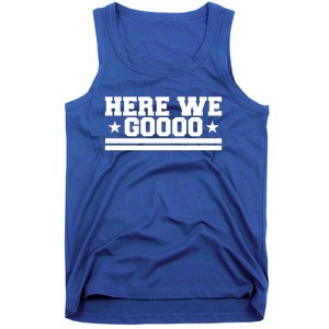 Here We Go Dallas Football Tank Top