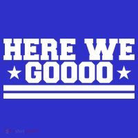 Here We Go Dallas Football Tank Top