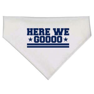 Here We Go Dallas Football USA-Made Doggie Bandana