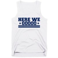 Here We Go Dallas Football Fan Tank Top