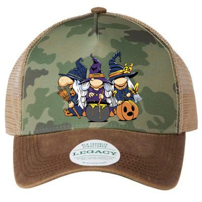 Halloween Witch Gnomes Legacy Tie Dye Trucker Hat