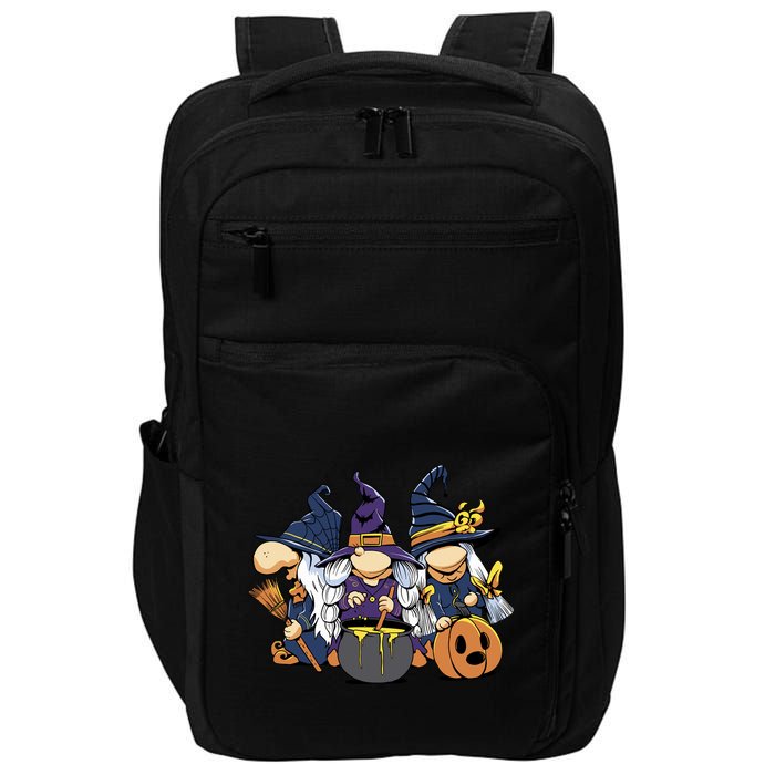 Halloween Witch Gnomes Impact Tech Backpack