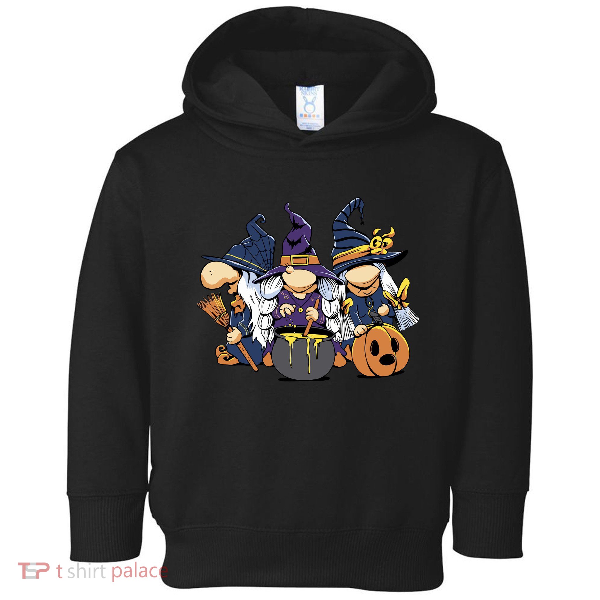 Halloween Witch Gnomes Toddler Hoodie